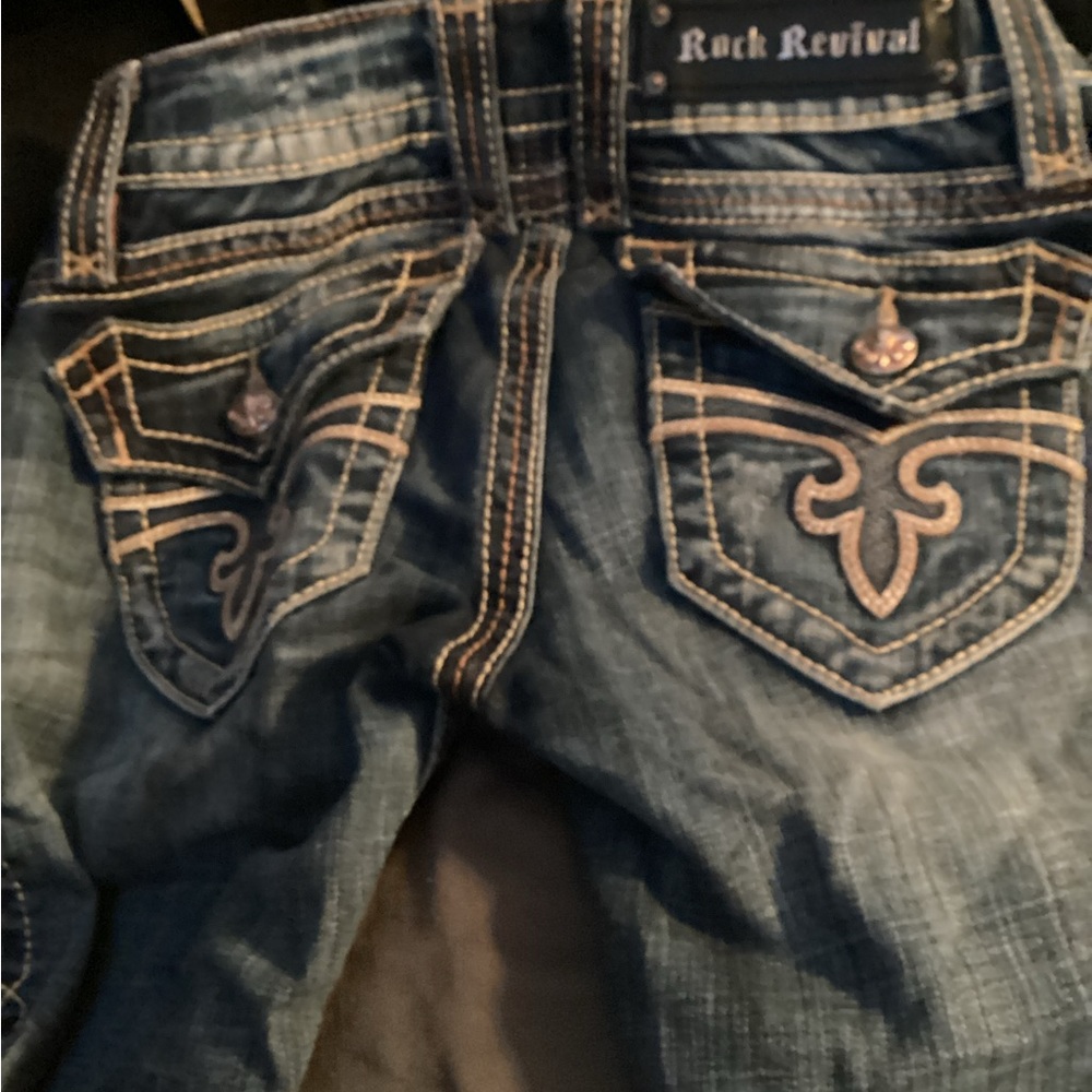 Size 25 rock revival jeans
